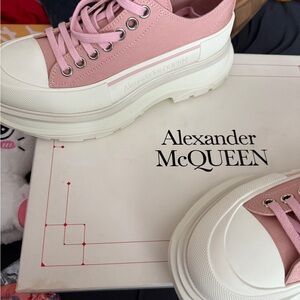 Alexander McQueen Pink Women's Sneakers